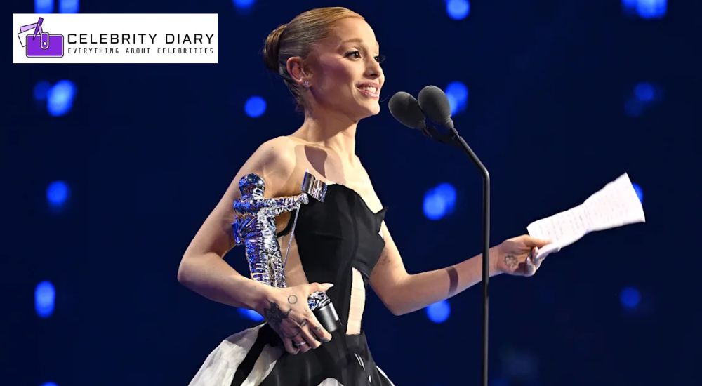 Ariana Grande wins top prize at MTV VMAs 2025.