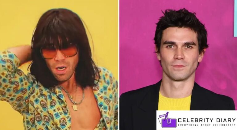 Musician Mr. Fantasy performing at Macy’s Thanksgiving Day Parade, sparking fans’ debate about KJ Apa.