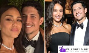 Jessica Alba and Danny Ramirez posing together at Baby2Baby Gala, going Instagram official.