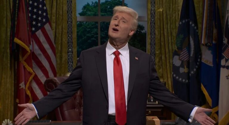 Trump featured in the SNL Cold Open sketch during the latest episode.